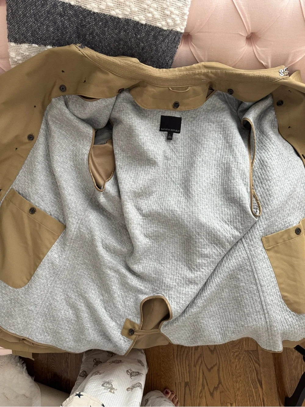 Banana Republic double breasted